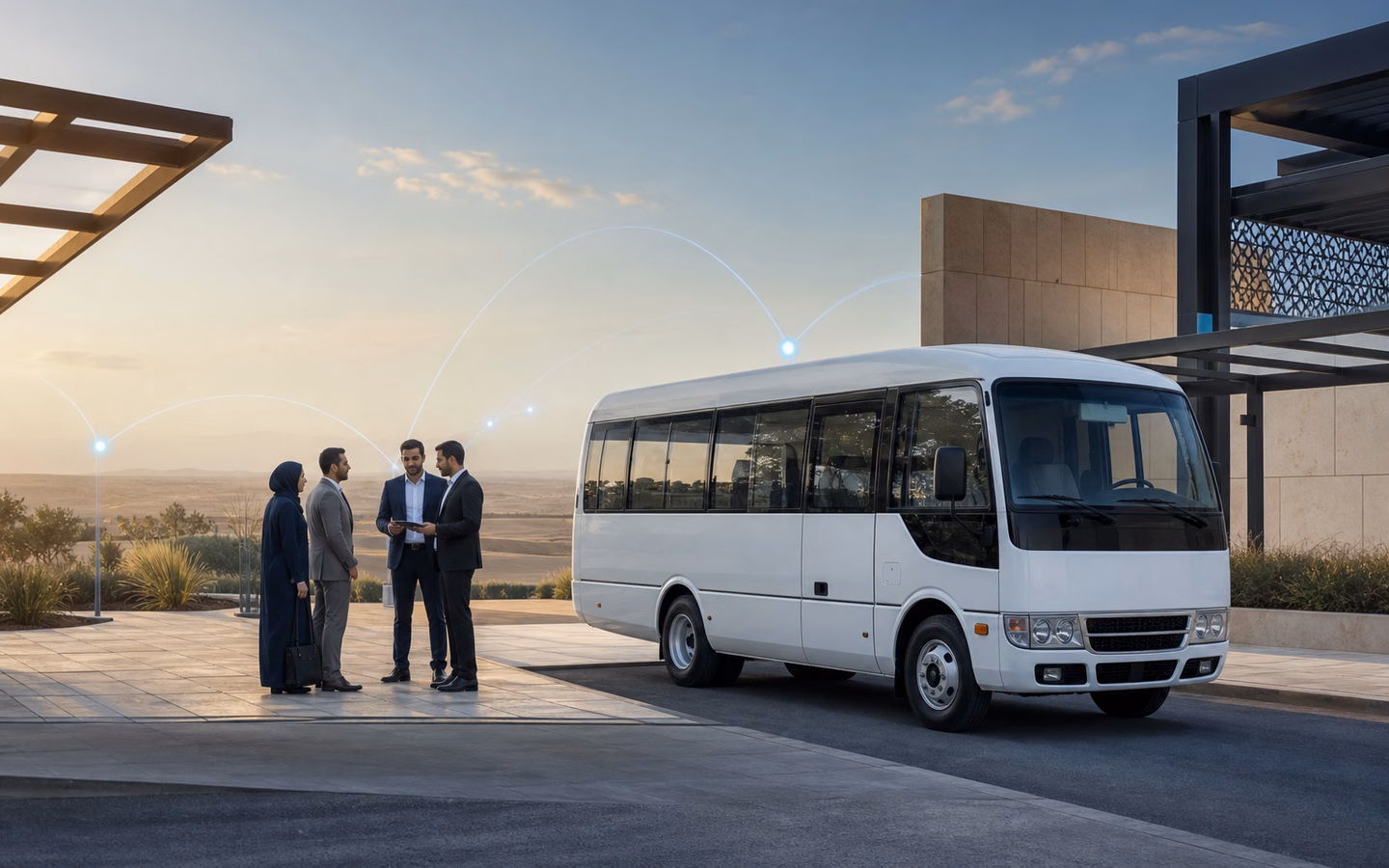 Saudi Arabia corporate and employee transportation network