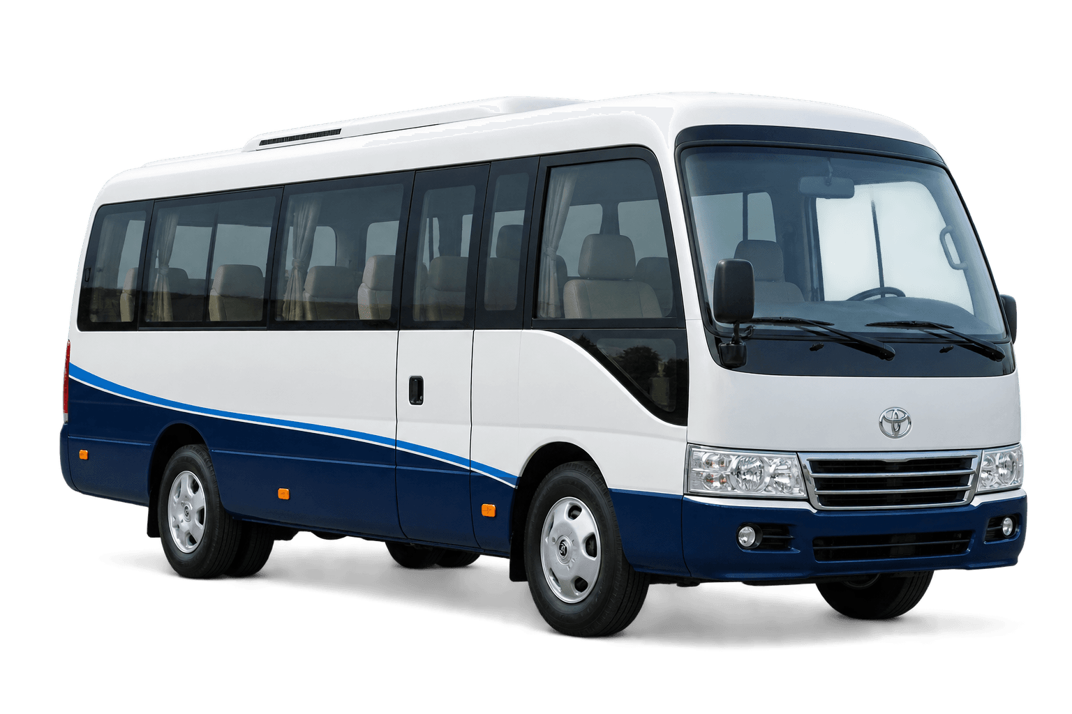 Illustrative commercial passenger vehicle for corporate transportation